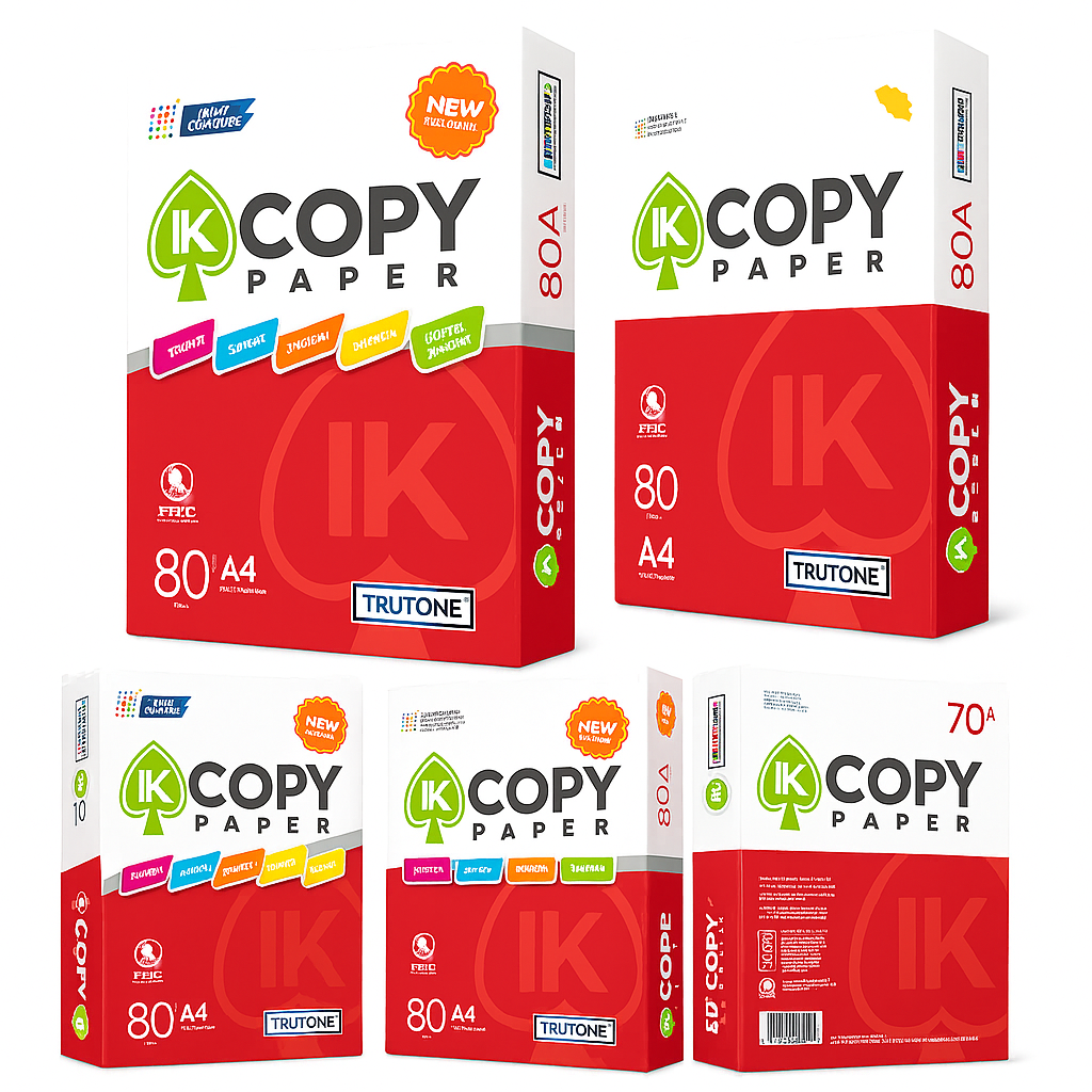 Copier Paper ( 5 reams per box)